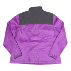 FILA Womens Purple & Grey Sport Jacket XL Polyester Zip Plain Casual Outerwear