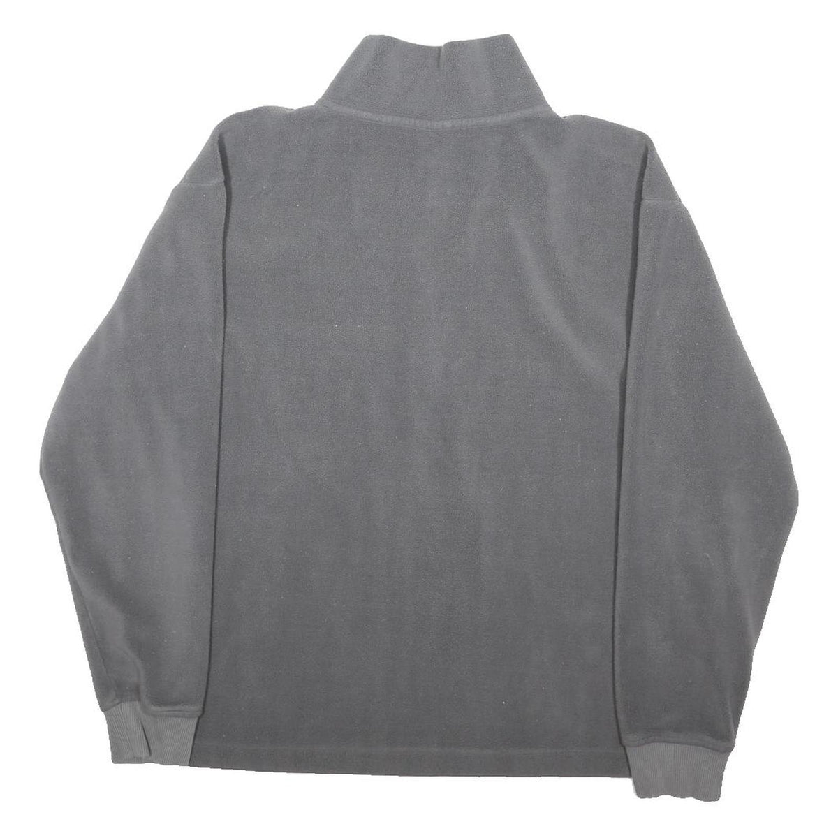 NEW BALANCE Mens Grey Sports Half Zip Pullover Jumper M Polyester Casual Outdoor