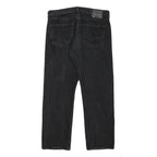LEVI'S 501 Mens Jeans Black Regular Straight Denim Raw W31 L26 Classic Button