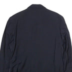 FERRE Mens Black Pinstripe Classic Wool Jacket L Button Classic Fit Formal