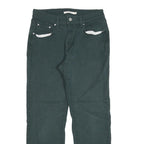 LEVI'S Womens 505 Jeans Regular Straight Denim Dark W28 L26 Zip Cotton Blend