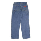 DICKIES Mens Blue Regular Fit Straight Leg Denim Jeans W28 L29 Workwear