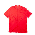 Mens Plain Shirt Red M