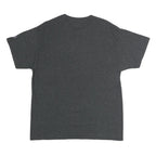 CHAMPION Mens Grey Washington Graphic T-Shirt L Short Sleeve Crew Neck Cotton