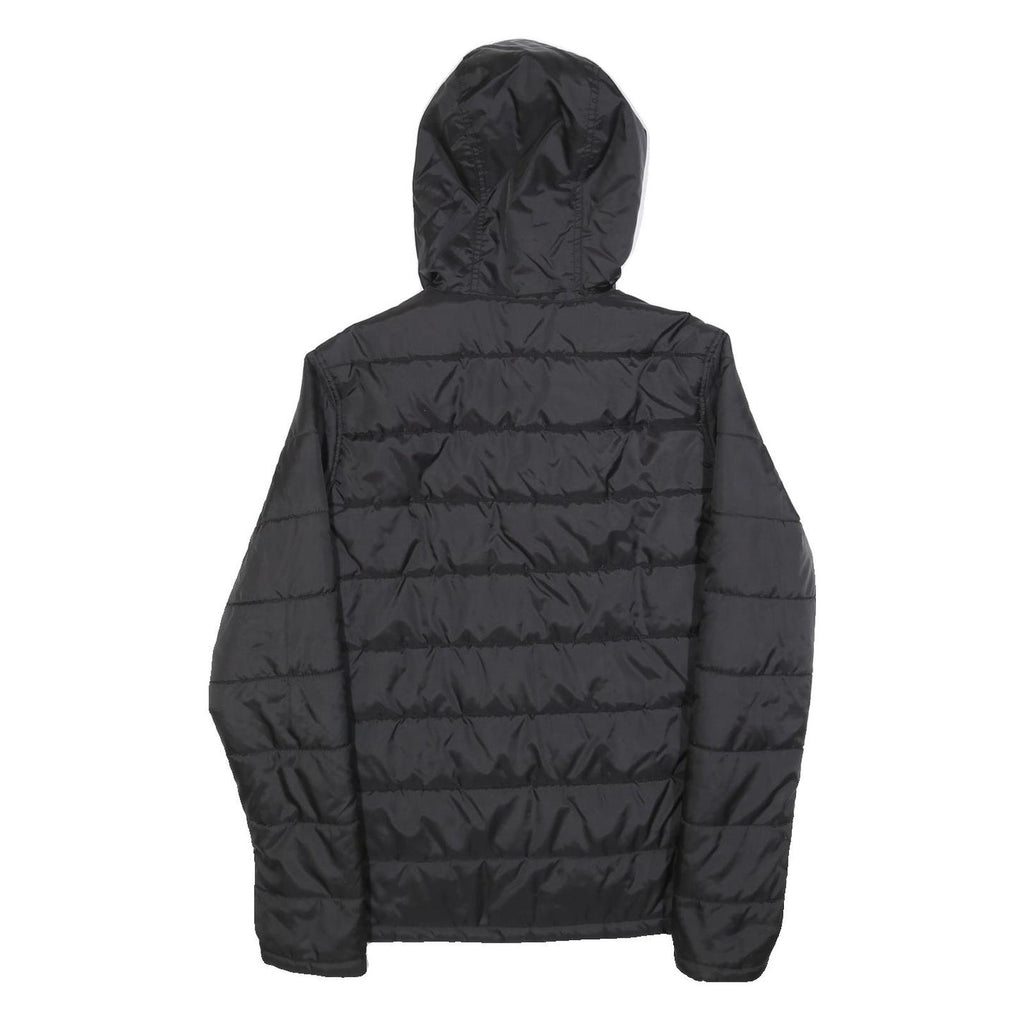 G-STAR Womens Black Jacket M Polyester Blend Plain Zip Hooded Puffer Casual