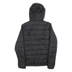 G-STAR Womens Black Jacket M Polyester Blend Plain Zip Hooded Puffer Casual