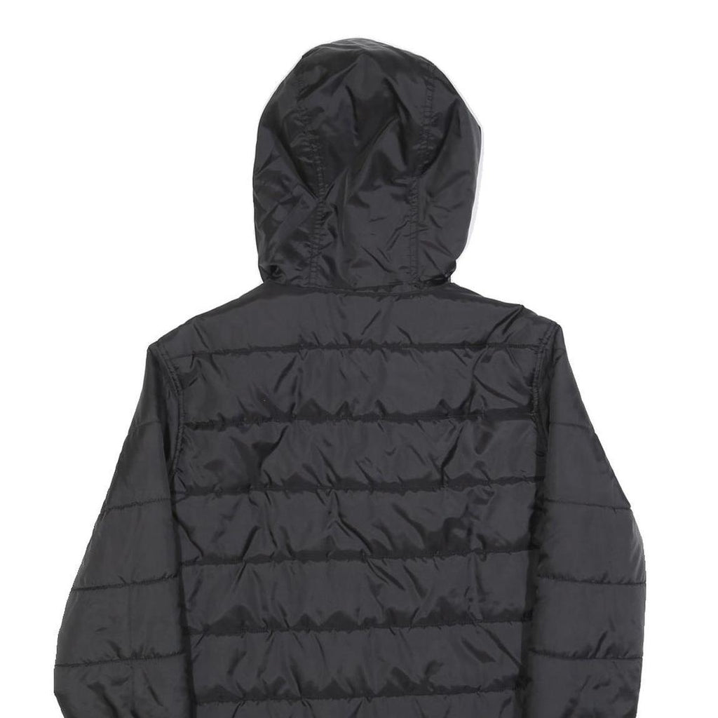 G-STAR Womens Black Jacket M Polyester Blend Plain Zip Hooded Puffer Casual