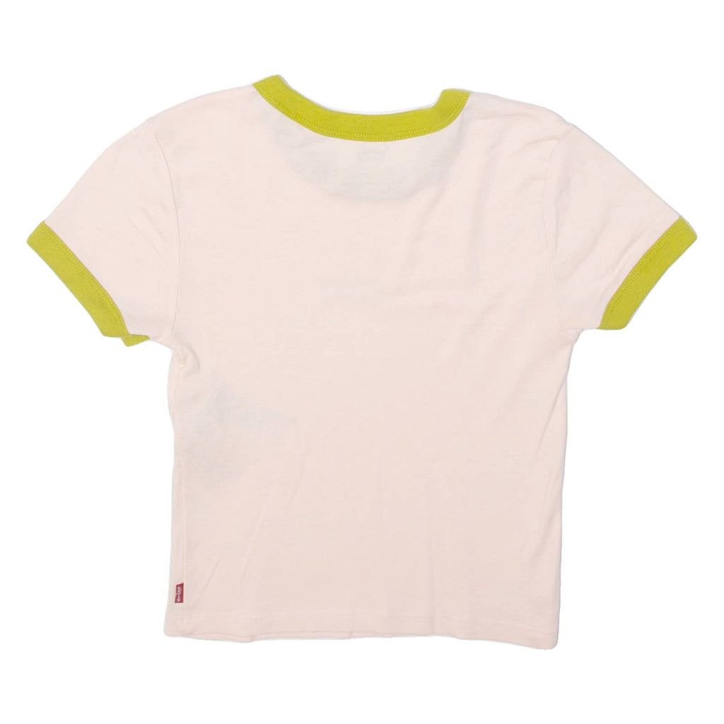 LEVI'S Womens T-Shirt Pink XS