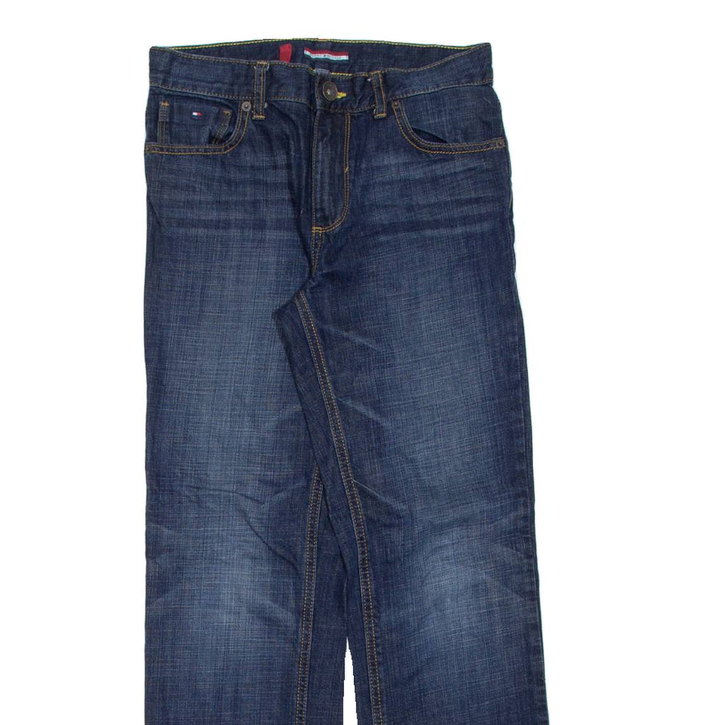 TOMMY JEANS Womens Jeans Blue Slim Straight Stone Wash W29 L28