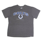 NFL Colts Mens T-Shirt Grey USA L