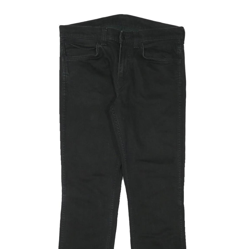 LEVI'S 511 Mens Jeans Black Slim Skinny Denim Medium W32 L30 Slim Fit