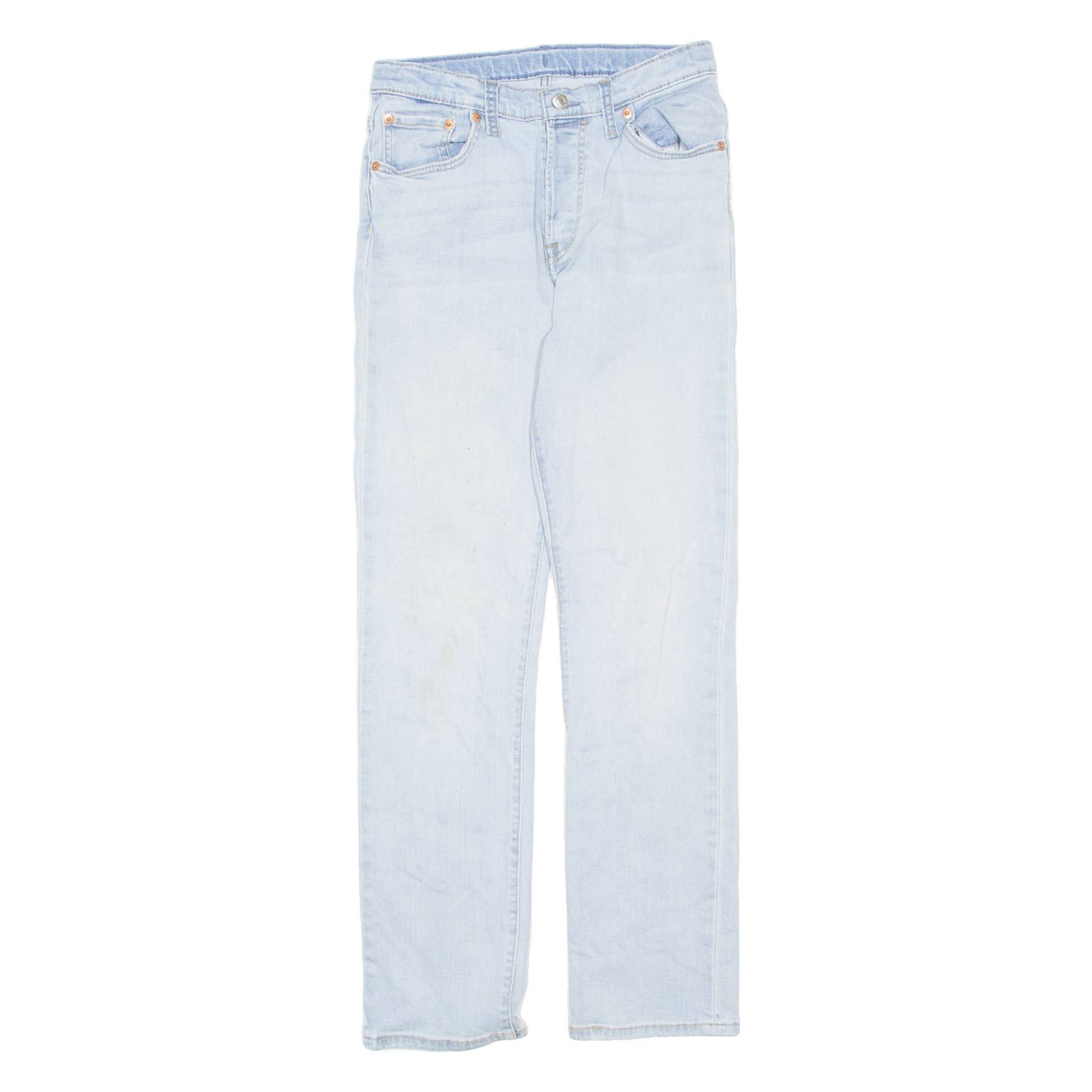 LEVI'S Womens Jeans Blue Regular Straight W26 L28