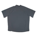 NIKE Baseball Mens Jersey Grey USA V-Neck 2XL