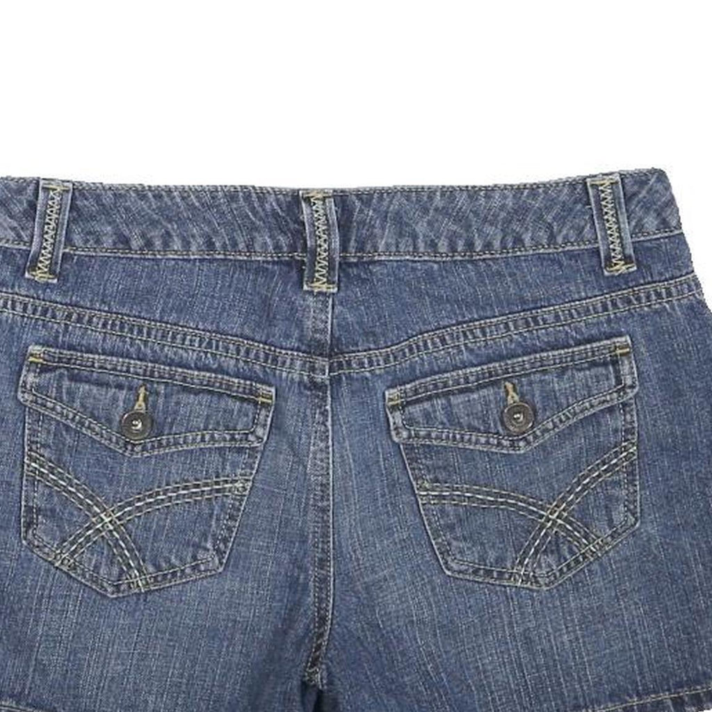 TOMMY HILFIGER Womens Denim Blue Casual Shorts M W30 Cotton Blend