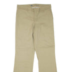 DICKIES Womens Trousers Beige Slim Bootcut W30 L31
