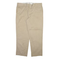 DICKIES 874 Workwear Mens Trousers Beige Regular Straight W42 L32