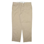 DICKIES 874 Workwear Mens Trousers Beige Regular Straight W42 L32