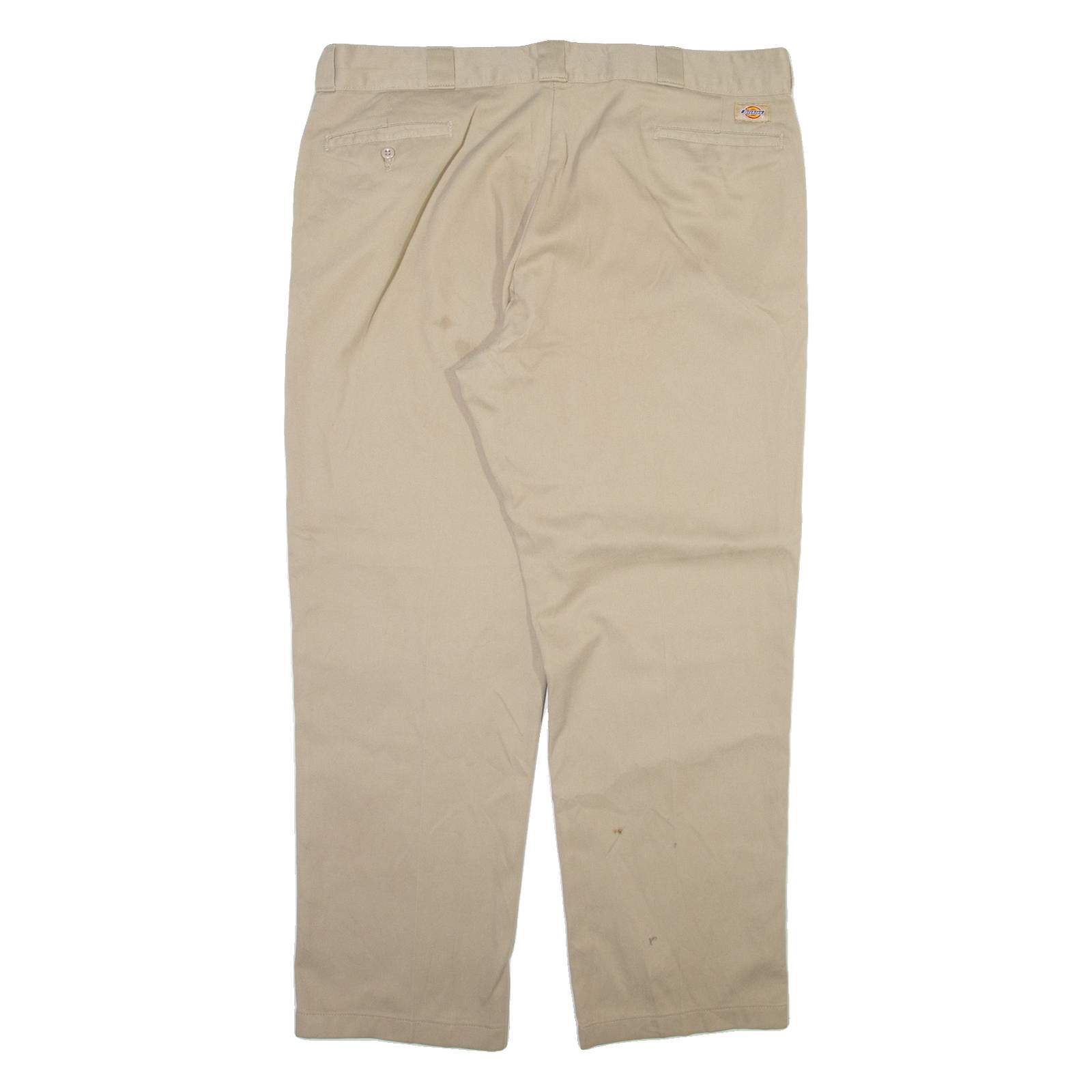 DICKIES 874 Workwear Mens Trousers Beige Regular Straight W42 L32