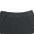 NIKE Womens Black Sports Shorts XL W36 Athletic Casual Polyester Dri-Fit