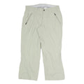 COLUMBIA Womens Polyester Blend Beige Relaxed Straight Trousers W28 L23 Outdoor