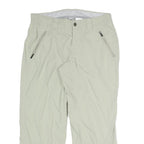 COLUMBIA Womens Polyester Blend Beige Relaxed Straight Trousers W28 L23 Outdoor