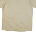 DICKIES Mens Beige Workwear Shirt XL Cotton Blend Utility Button Pocket
