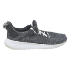 ADIDAS Cloudfoam Mens Low Top Trainers Black White Synthetic UK 9.5 Lightweight