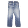 LEVI'S 501 Mens Jeans Blue Regular Straight Denim Medium W32 L32 Classic Fit