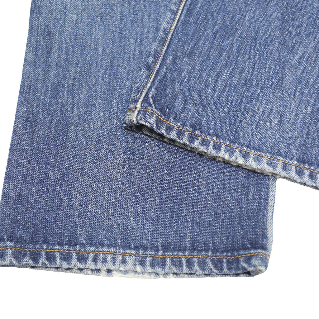 LEVI'S 501 Mens Jeans Blue Regular Straight Denim Medium W32 L32 Classic Fit