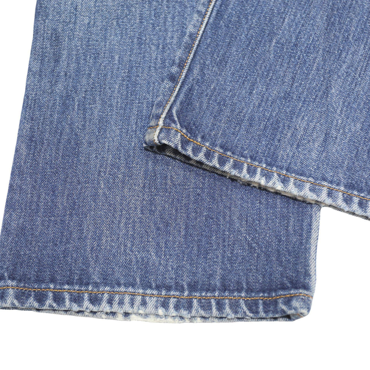 LEVI'S 501 Mens Jeans Blue Regular Straight Denim Medium W32 L32 Classic Fit