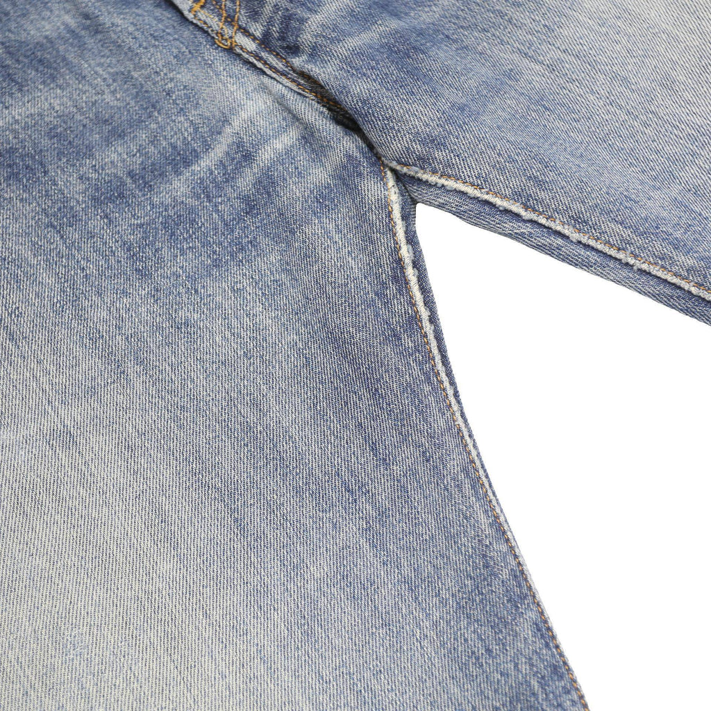 LEVI'S 501 Mens Jeans Blue Regular Straight Denim Medium W32 L32 Classic Fit