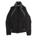HARLEY DAVIDSON Womens Fleece Jacket Grey Knit L
