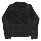 THE NORTH FACE Womens Black Fleece Jacket M Zip Soft Outerwear