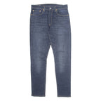 LEVI'S 512 BIG E Jeans Mens Blue Slim Tapered Stone Wash W32 L32