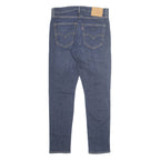 LEVI'S 512 BIG E Jeans Mens Blue Slim Tapered Stone Wash W32 L32