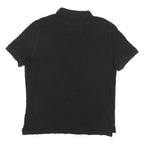 NAUTICA Mens Black Short Sleeve Polo Shirt XL Cotton Blend Classic Fit