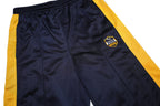 PUMA Mens Joggers Navy & Yellow Slim Tapered M W27 L25 Sports Casual