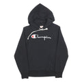 CHAMPION REVERSE WEAVE Womens Black Hoodie M Classic Pullover Cotton Blend