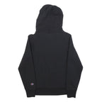 CHAMPION REVERSE WEAVE Womens Black Hoodie M Classic Pullover Cotton Blend