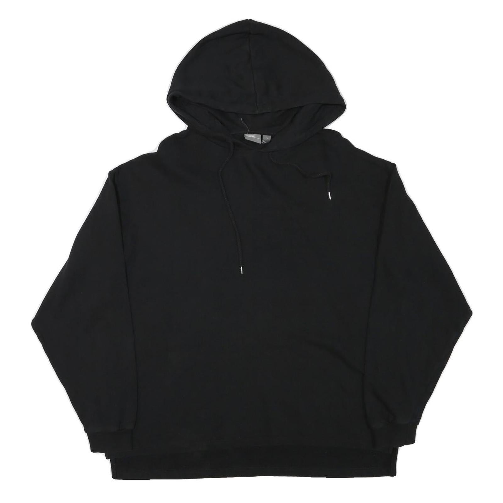 ASOS Mens Black Hypnotic Graphic Print Pullover Hoodie XS Casual