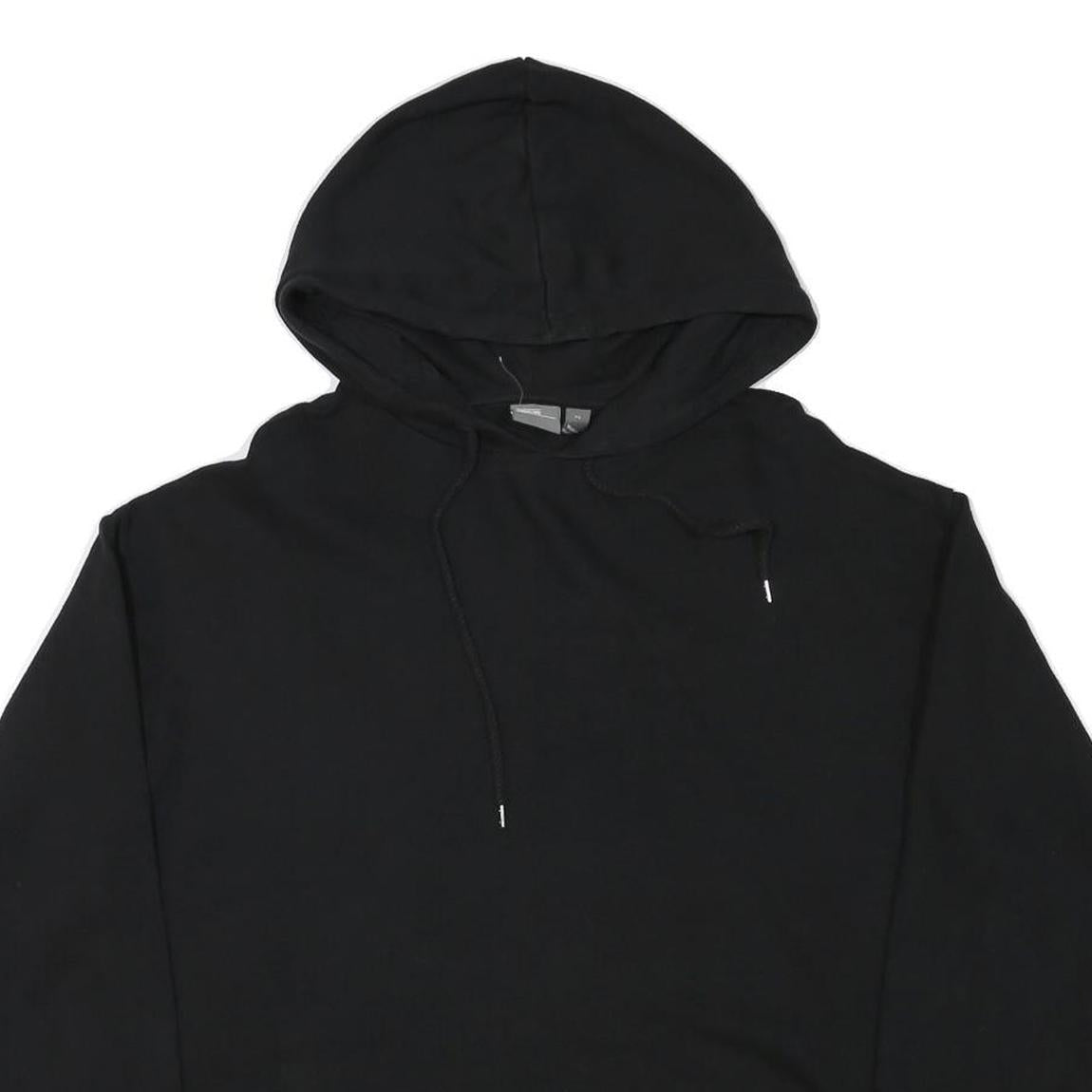 ASOS Mens Black Hypnotic Graphic Print Pullover Hoodie XS Casual