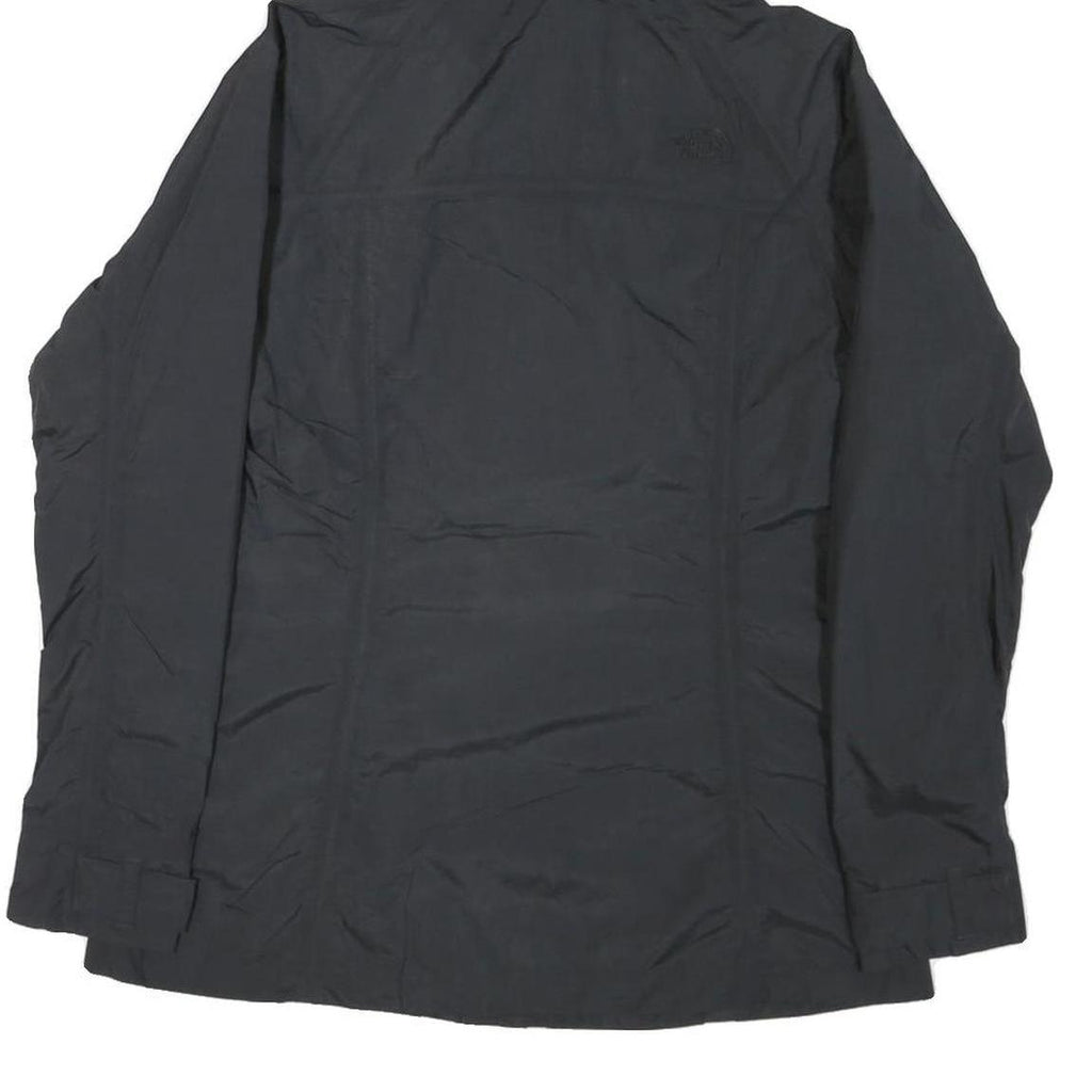 THE NORTH FACE Womens Black Outdoor Jacket M Polyester Blend Zip Hooded Plain