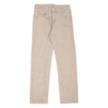 LEVI'S 505 Jeans Mens Grey Regular Straight W30 L30