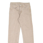 LEVI'S 505 Jeans Mens Grey Regular Straight W30 L30