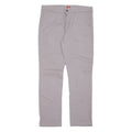 DICKIES Chino Mens Trousers Grey Regular Straight W34 L31