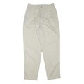 CABIN CREEK Mens Cotton Blend Beige Relaxed Straight Trousers W28 L29 Casual