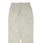 CABIN CREEK Mens Cotton Blend Beige Relaxed Straight Trousers W28 L29 Casual