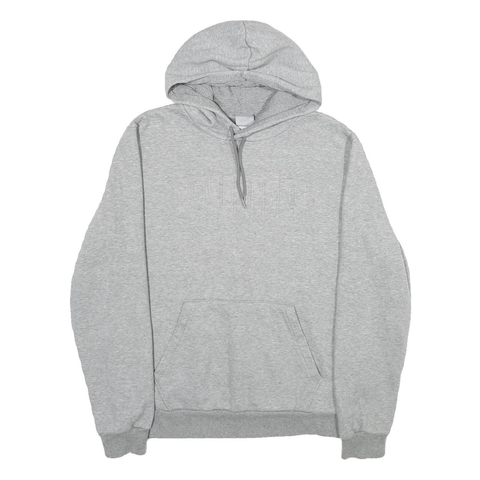 PUMA Mens Grey Hooded Pullover Hoodie M Casual Sportswear Sweatshirt