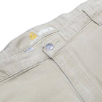 CARHARTT Mens Cotton Blend Khaki Relaxed Tapered Trousers W40 L32 Workwear