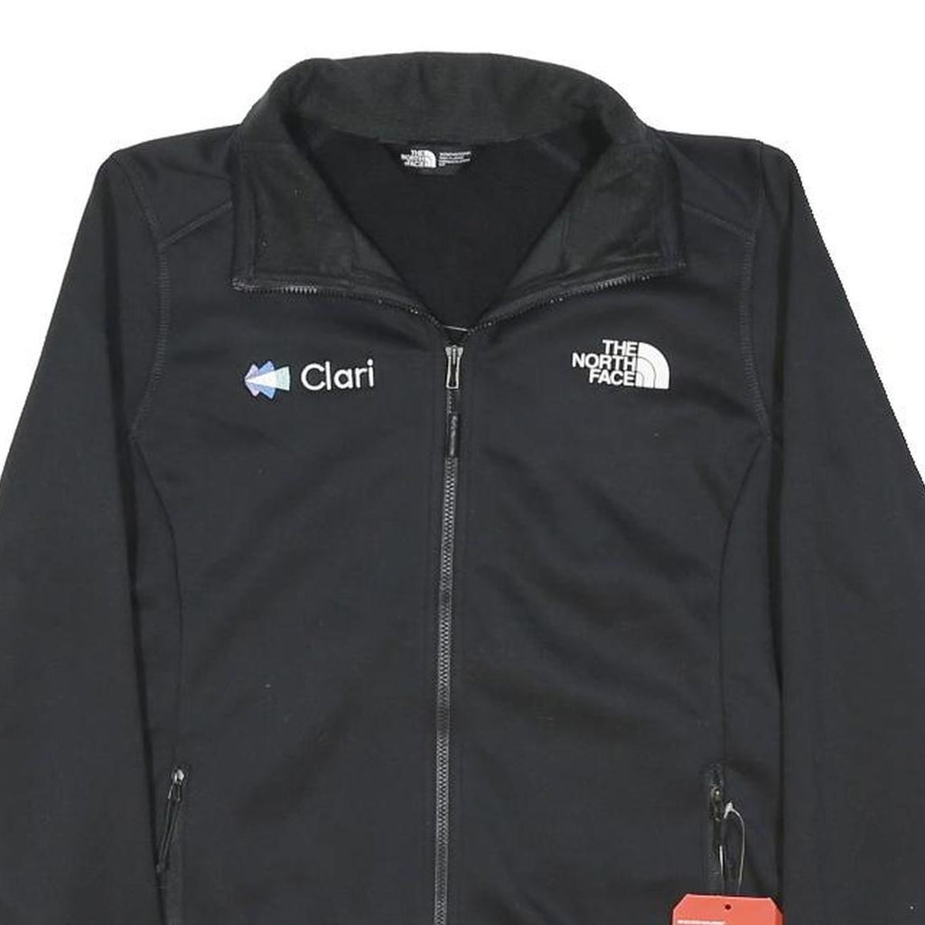 THE NORTH FACE Womens Black Jacket S Polyester Blend Plain Zip Outdoor